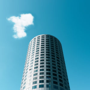 Minimalist architecture, Rotterdam, high rise Minimalist architecture, Rotterdam, high rise