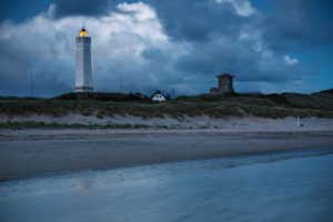 Lighthouse in the evening, Blavand Lighthouse in the evening, Blavand