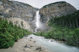 Takakkaw Falls, Waterfall, Canada