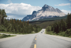 Trip in the Rocky Mountains, Road Trip, Canada