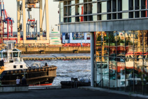 Altona harbor, Hamburg. Altona harbor, Hamburg.