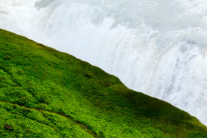 Gullfoss waterfall in summer, Iceland Gullfoss waterfall in summer, Iceland
