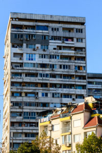 Skyscraper in Burgas, Bulgaria. Skyscraper in Burgas, Bulgaria.