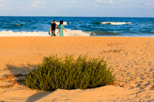 Beach in Obzor, Black Sea, Bulgaria. Beach in Obzor, Black Sea, Bulgaria.