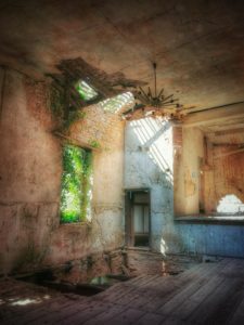 Lost Place, old ailing hall Lost Place, old ailing hall