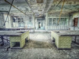 Lost Place, old abandoned laboratory Lost Place, old abandoned laboratory