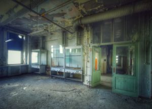 Lost Place, old abandoned laboratory Lost Place, old abandoned laboratory