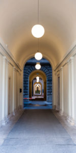 narrow archway drive, Vienna, deep in the inside of the building, digitally arranged narrow archway drive, Vienna, deep in the inside of the building, digitally arranged