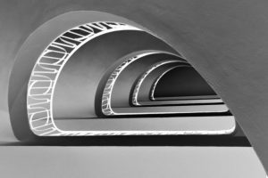 stairwell, houses of Munich, digitally arranged stairwell, houses of Munich, digitally arranged