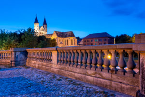 Germany, Saxony-Anhalt, Magdeburg, Monastery of Our Lady of the Blue Hour, Magdeburg. Germany, Saxony-Anhalt, Magdeburg, Monastery of Our Lady of the Blue Hour, Magdeburg.