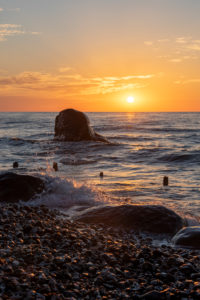Germany, Mecklenburg-Western Pomerania, Sassnitz, sunrise by the sea, Jasmund National Park, Unesco World Natural Heritage, Baltic Sea Germany, Mecklenburg-Western Pomerania, Sassnitz, sunrise by the sea, Jasmund National Park, Unesco World Natural Heritage, Baltic Sea
