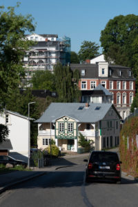 Deutschland, Mecklenburg-Vorpommern, Insel Rügen, Sassnitz, Blick in die Altstadt, Ostsee Deutschland, Mecklenburg-Vorpommern, Insel Rügen, Sassnitz, Blick in die Altstadt, Ostsee