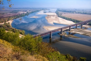 Rio Tejo near Santarém Rio Tejo near Santarém