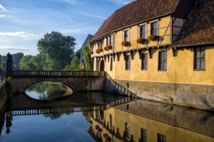 Castle Burgsteinfurt, at the Steinfurter Aa Castle Burgsteinfurt, at the Steinfurter Aa