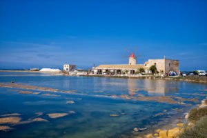 Saline in Trapani, Sicily Saline in Trapani, Sicily