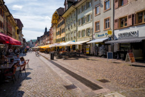 Kaiserstraße (pedestrian zone) in Waldshut Kaiserstraße (pedestrian zone) in Waldshut