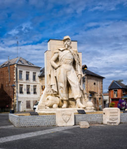 Napoleon III monument in La Fère Napoleon III monument in La Fère