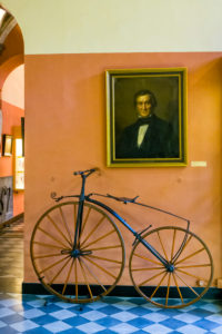 Belgien, Huy, Musée Communal, historic bicycle Belgien, Huy, Musée Communal, historic bicycle