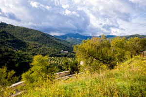 Landschaft bei Spoleto (Umbrien) Landschaft bei Spoleto (Umbrien)