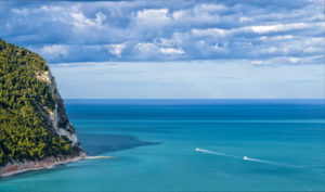 Adria bei Sirolo, Provinz Marken, Italien Adria bei Sirolo, Provinz Marken, Italien