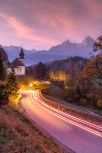 Berchtesgarden, chapel, Watzmann Berchtesgarden, chapel, Watzmann
