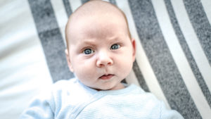 Baby, boy, 3 months old, looking seriously at the camera+C2614:D2626 Baby, boy, 3 months old, looking seriously at the camera+C2614:D2626