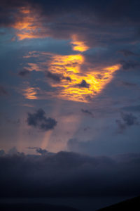 Mood, sky, thundery Mood, dark clouds with sunbeams Mood, sky, thundery Mood, dark clouds with sunbeams