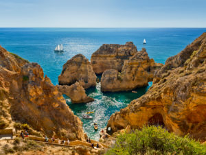 Portugal, the Algarve, Lagos, Ponta da Piedade, Portugal, the Algarve, Lagos, Ponta da Piedade,