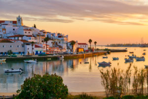Ferragudo at dusk Ferragudo at dusk