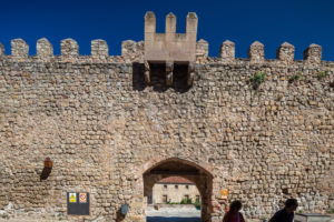 Parador de Sigüenza, a modern hotel in a Middle-Age castle, province of Guadalajara, Spain