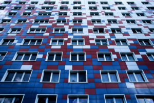 House facade, Marzahn, Berlin House facade, Marzahn, Berlin