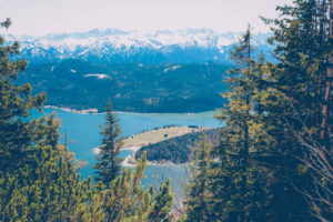 Blick vom Herzogsstand auf den Walchensee Blick vom Herzogsstand auf den Walchensee