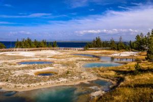 USA, Wyoming, Yellowstone National Park, West Thumb Geyser Basin, Central Basin USA, Wyoming, Yellowstone National Park, West Thumb Geyser Basin, Central Basin