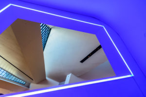 US, Nevada, Clark County, Las Vegas, Las Vegas Boulevard, The Strip, CityCenter, James Turrell light installation US, Nevada, Clark County, Las Vegas, Las Vegas Boulevard, The Strip, CityCenter, James Turrell light installation