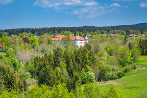 Germany, Bavaria, Tölzer Land, Reichersbeuern, Sigriz Castle
