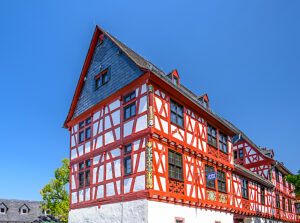 Germany, Hesse, Taunus, Bad Camberg, Amthof, southwest side