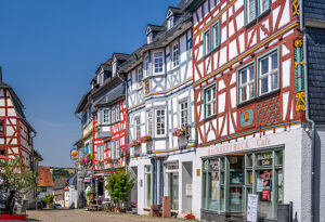 Germany, Hesse, Taunus, Bad Camberg, Marketplace