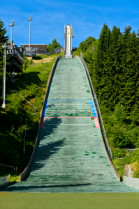 Die Grosse Fichtelberg Schanze, Kurort Oberwiesenthal, Erzgebirge, Sachsen, Deutschland Die Grosse Fichtelberg Schanze, Kurort Oberwiesenthal, Erzgebirge, Sachsen, Deutschland