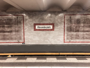 Alexanderplatz Berlin Mitte subway station Alexanderplatz Berlin Mitte subway station