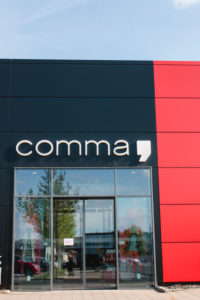 Outlet center in Rottendorf near Würzburg, Comma, - s.Oliver Outlet center in Rottendorf near Würzburg, Comma, - s.Oliver