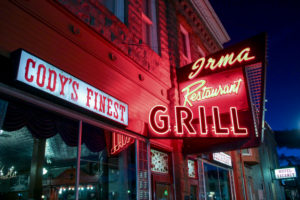 Restaurant Irma in Cody Wyoming USA Yellowstone Nationalpark Restaurant Irma in Cody Wyoming USA Yellowstone Nationalpark