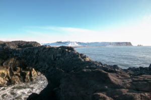 Black Sand Beach, Vik, Island, Kirkjufjara Beach Black Sand Beach, Vik, Island, Kirkjufjara Beach