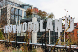 Sightseeing an High Line in New York Manhattan im Herbst / Ironwoodland Sightseeing an High Line in New York Manhattan im Herbst / Ironwoodland