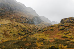 Glen Coe, Tal in Schottland, Wanderweg Glen Coe, Tal in Schottland, Wanderweg