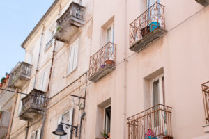 Innenstadt von Orosei, Sardinien Innenstadt von Orosei, Sardinien