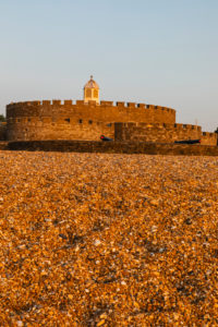 England, Kent, Deal, Beach and Deal Castle England, Kent, Deal, Beach and Deal Castle
