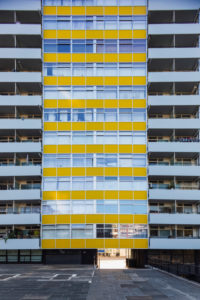 England, London, City of London, The Golden Lane Housing Estate, Great Arthur House England, London, City of London, The Golden Lane Housing Estate, Great Arthur House