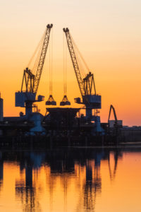 England, London, Docklands, North Woolwich, Royal Docks, Tate and Lyle Sugar Industrial Plant at Dawn England, London, Docklands, North Woolwich, Royal Docks, Tate and Lyle Sugar Industrial Plant at Dawn