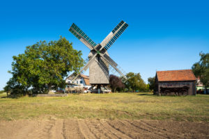 Post mill Wolmirstedt, Saxony-Anhalt, Germany