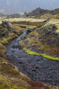 Landscape north of Arnarstapi, Vesturland, West Iceland, lava rocks, moss, Snæfellsjökull, Snæfellsnes peninsula Landscape north of Arnarstapi, Vesturland, West Iceland, lava rocks, moss, Snæfellsjökull, Snæfellsnes peninsula